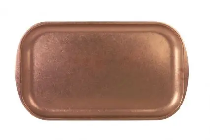 [P1501000B] Fuente Rectangular Vintage Cobre 41.5X23.5X1 Cm.
