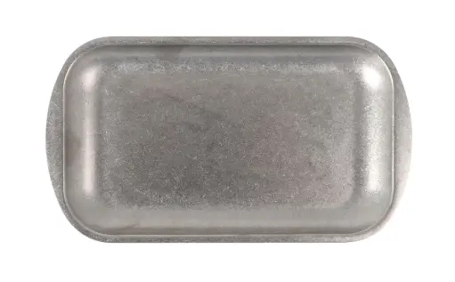 [P1501002A] Bandeja Plata Vieja Inox Vintage27.5x15.5x1.