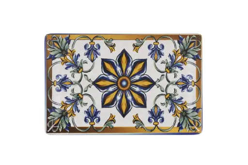 [B758007Y1-1] Fuente Ming II Stonware Bizancio 13x20x2 cm
