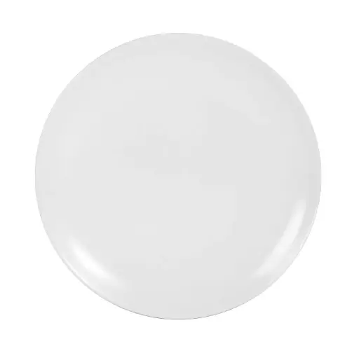 [B758029] Plato llano Infinity Stonware blanco 26x2,5 cm