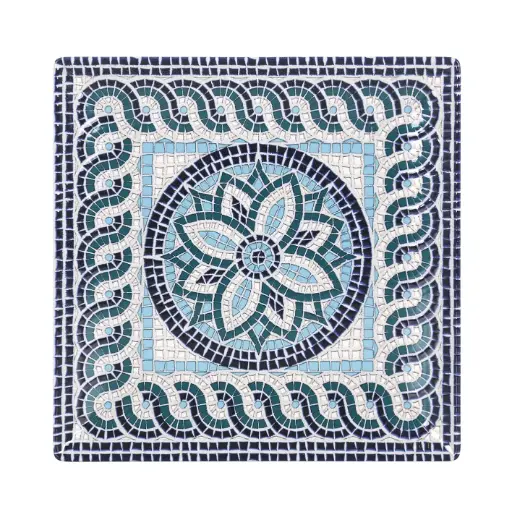 [B2765Y2] Plato llano Stonware Mayolica 26,5x26,5x2,5 cm
