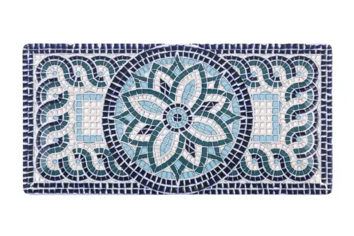 [B2973Y2-2] Fuente Ming II Stonware Mayolica 30x15x2 cm