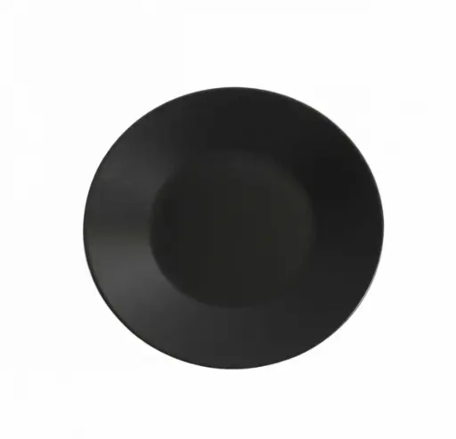 [B2965] Plato llano The Reserve Stonware negro 27,5x2,8 cm