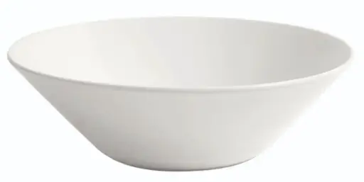 [B2962] Ensaladera The Reserve Stonware Blanca 24X8 Cm.