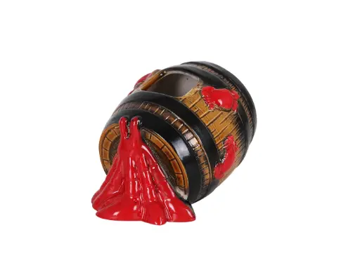 [B1049013] Tiki Barrel 15X11X10 Cm. / 50 Cl.