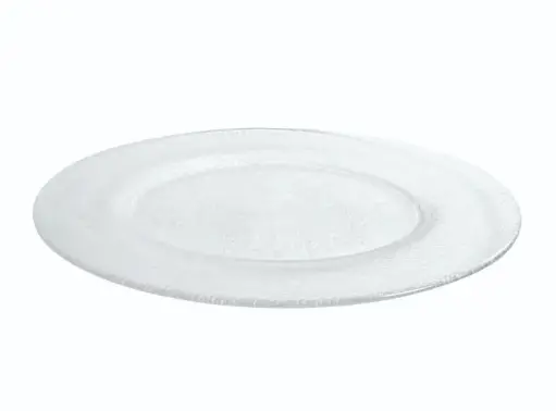 [B3191] Plato presentación natural vidrio 32 cm