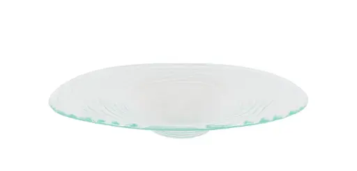 [B605015] Ensaladera oval Guilin vidrio natural Clear 27x18x4 cm