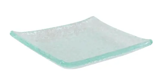 [B605032] Plato Degustacion Vidrio 8X8 Cm.