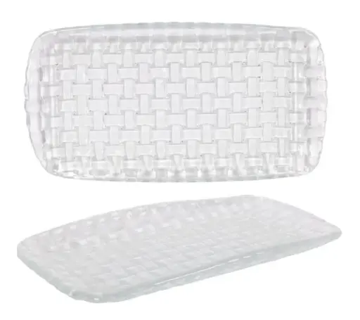 [B858016] Fuente rectangular Tibet 28x14 cm