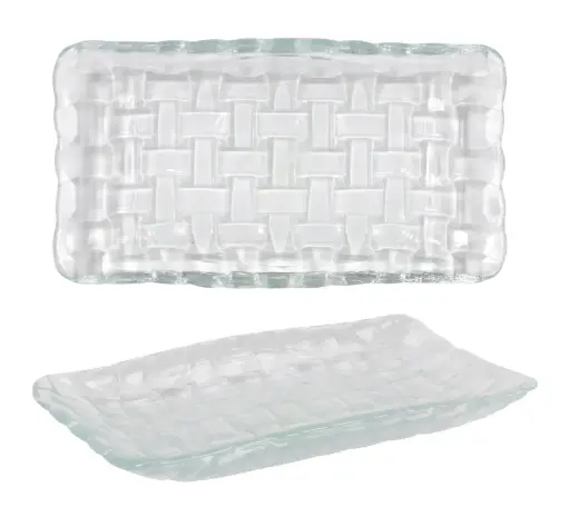 [B858018] Fuente rectangular Tibet 16x9 cm