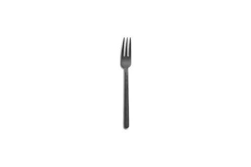 [7072] Tenedor Mesa 3 Puas Kodai Q23 Vintage Negro