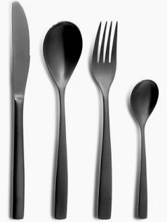 [6104] Tenedor Mesa Barcelona Negro