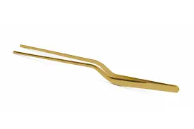 [8680] Pinza Chef Curva Oro 20 Cm.