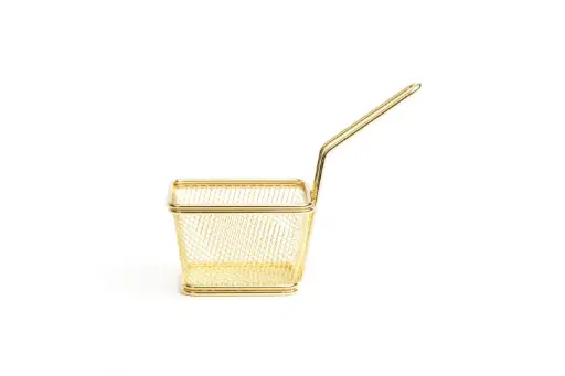 [7483] Cesto Cuadrado Gold 10X9Xh7 Cm