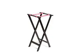 [8419] Soporte Bandejas Madera Wengue 53X46X82 Cm.