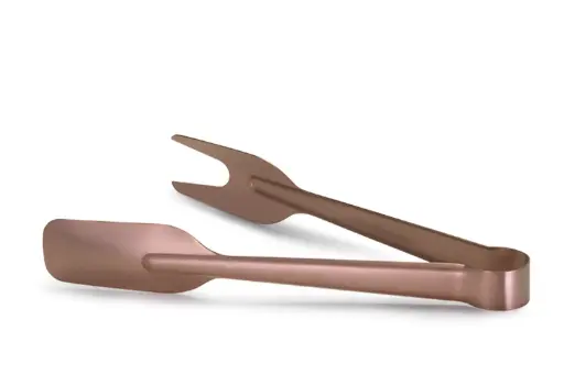 [6778] Pinza buffet ensalada Luxe cobre 24 cm