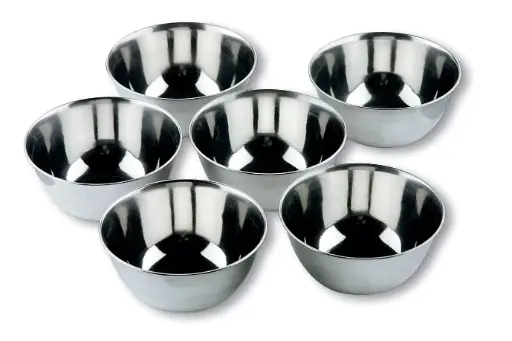 [14012] Bol de acero inoxidable 12 cm 6 unidades