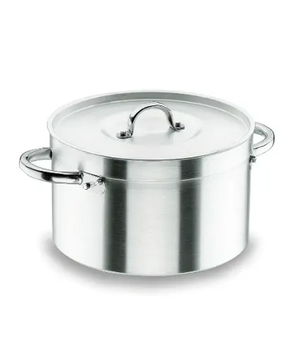 [20033] Cacerola Alta Aluminio C/Tapa 32 Cm. 