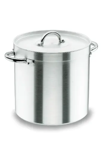 [20150] Marmita Chef Aluminio C/Tapa 50 Cm.