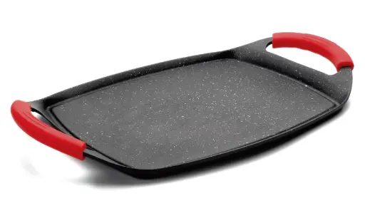 [25547] Plancha Aluminio Fundido Eco-Piedra Lisa 47X29,5 Cm. 