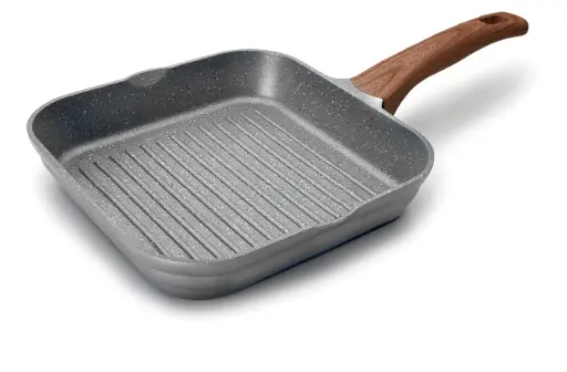 [27629] Grill cuadrado aluminio fundido Stilo 28 cm