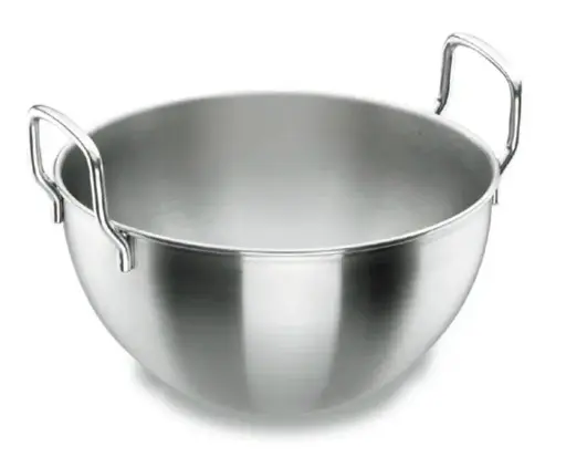[50341] Caldero Semi Esferico C/Asas Inox. 40 Cm.                    