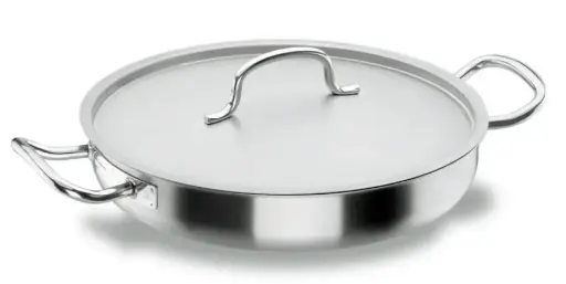 [50660] Paellera chef de acero inoxidable 60 cm