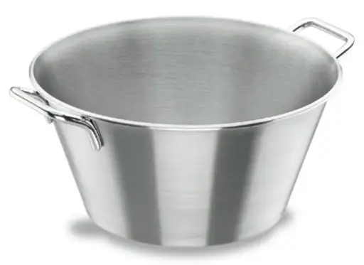 [50828] Caldero Conico C/Asas Inox. 28 Cm.                