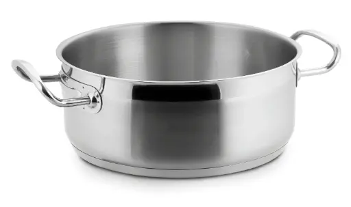 [57016] Cacerola baja sin tapa Eco-Chef de acero inoxidable 16 cm