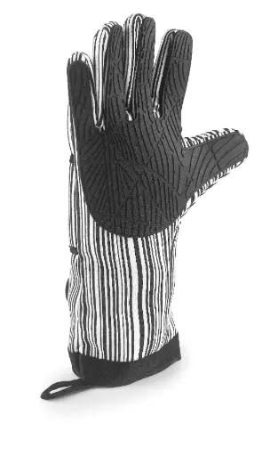 [60062] Guante Textil / Silicona Corto 32 Cm.                 