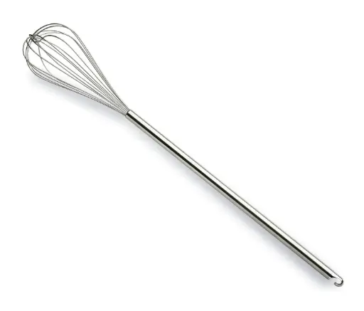 [60612] Batidor Gigante Mango Inox. 120 Cms.    