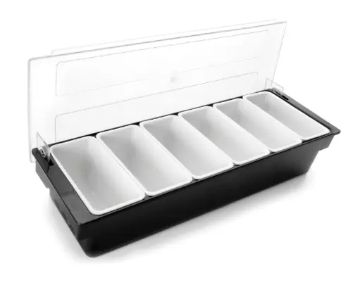 [61136] Dispensador ingredientes 6 compartimentos