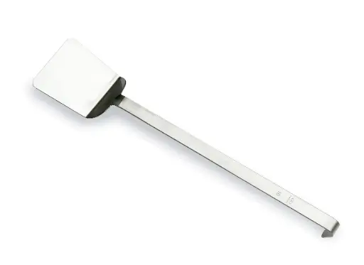 [61410] Espátula monobloc de acero inoxidable 10 cm