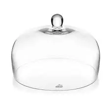 [61809] Campana Cubreplatos Vidrio 29 Cm.