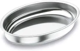 [61828] Fuente Honda Oval. 30X20 Inox.
