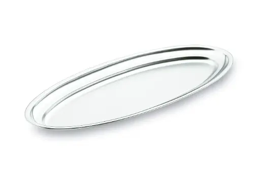 [61860] Fuente Oval Pescado Inox. 60 Cm.                    