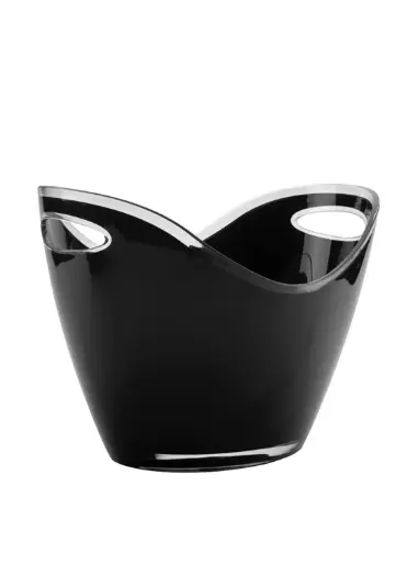 [62368] Cubitera Acrilica Negra 35X26.5 Cm.