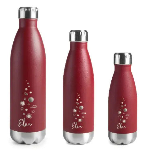 [62547] Botella Isotermica Inox. Roja 500 Ml.