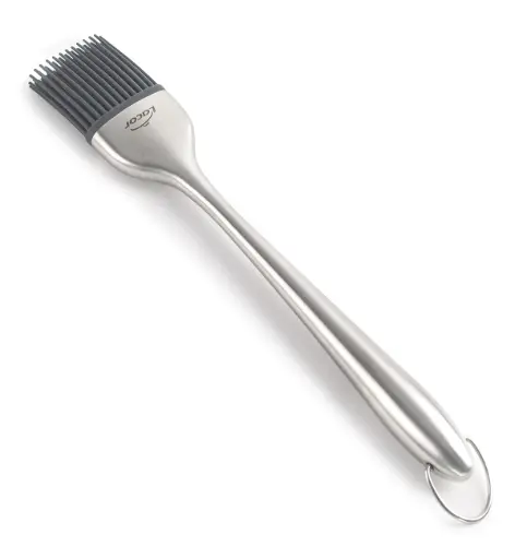 [64422] Pincel Silicona Mango Inox. 23 Cm.           