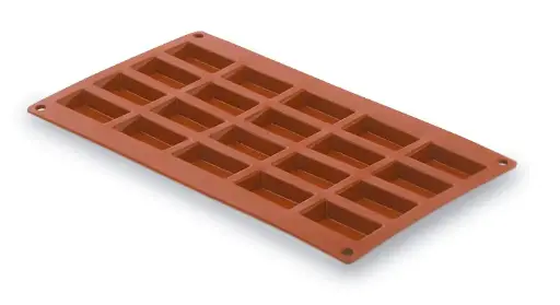 [66825] Molde Rectangulo 20 Cavidadades 49X26 Mm.