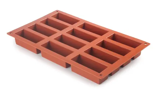[66826] Molde silicona Cake 12 cavidades 80x30 mm