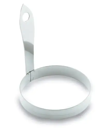 [68005] Molde huevo redondo de acero inoxidable