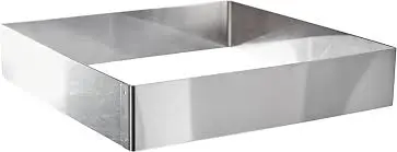 [68240] Aro Cuadrado Inox. 20X20 Cm.                                     