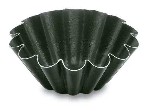 [68818] Flanero Rizado Aluminio Antiadherente 18 Cm.