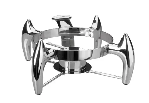 [69097] Soporte chafing dish Luxe redondo 41x32 cm