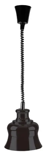 [69359] Lámpara buffet infrarrojos extensible negro 275 W