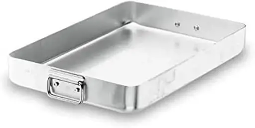 [20550A] Rustidera chef aluminio asas Moviles 50 cm