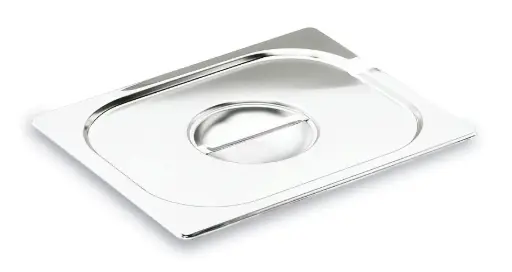 [66905DZ] Tapa GN de acero inoxidable 2/3 encastrable